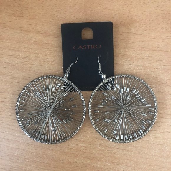 NWT CASTRO Hoop Earrings - Picture 1 of 2